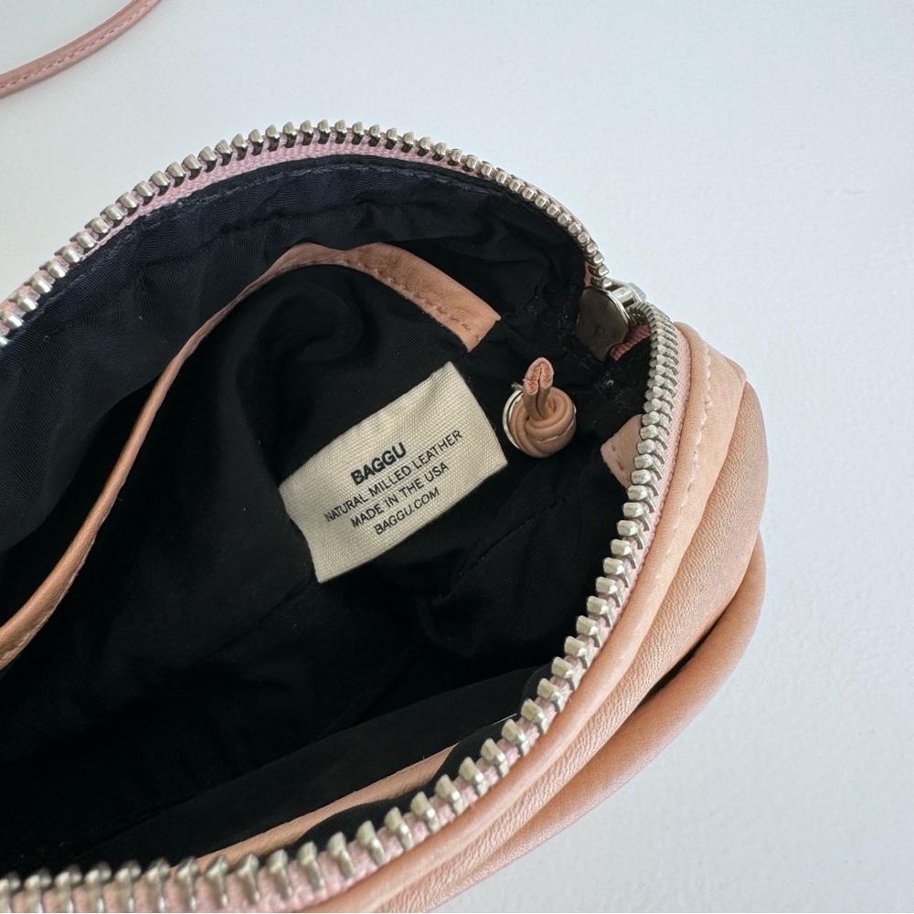 BAGGU Crossbody Bag in Soft Pink - Picture 9 of 9
